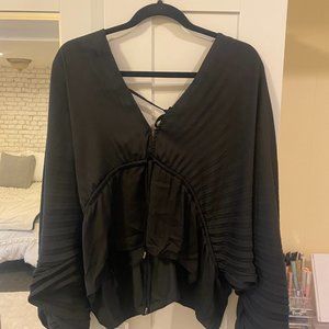 Free People open back top - never worn